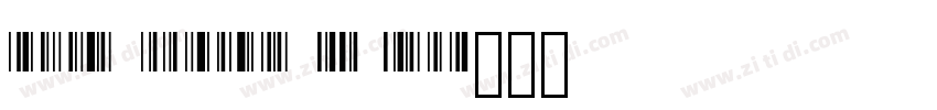 Libre Barcode 39 Reg字体转换 Libre Barcode 39 Reg字体转换